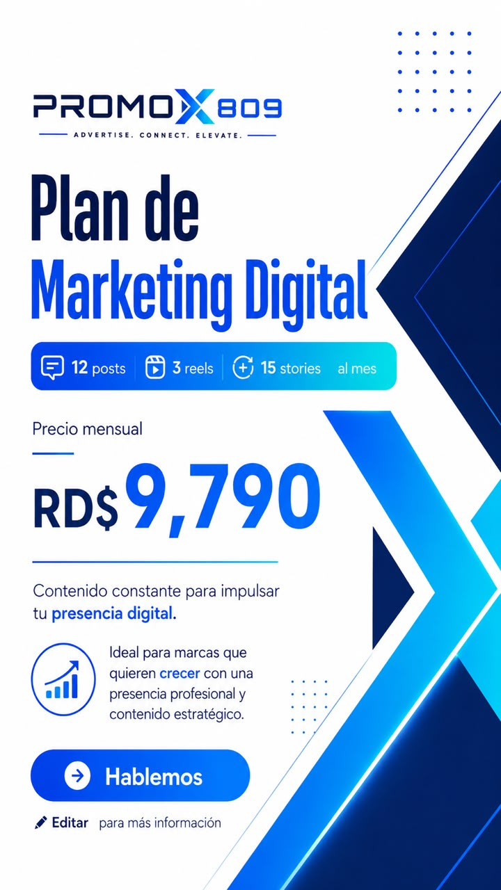 Plan de Marketing PromoX809